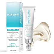 Eye Cream – Reduces Puffiness & Dark Circles & Wrinkles | Hydrating & Anti-Aging Formula | Caffeine, Vitamin C & Hyaluroni...