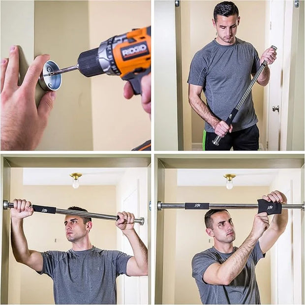 JFIT Deluxe Multi Exercise Doorway Pull-Up Bar 40-Inch - Product Image