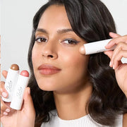 Julep Skip the Brush 3-in-1 Color Stick for Eyes, Cheeks, and Lip Trio Muted Mauve, Neutral Bronze, Sheer Glow - Product I...