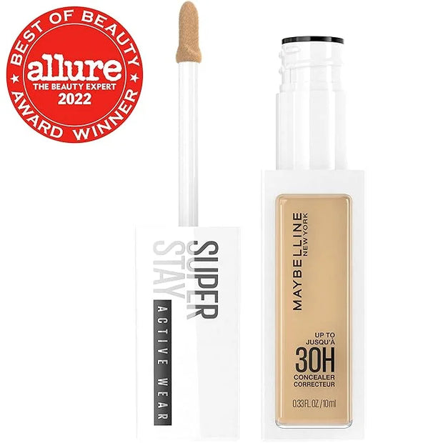 Maybelline Super Stay Liquid Concealer Makeup, Full Coverage Concealer, Up to 30 Hour Wear, Transfer Resistant, Natural Ma...