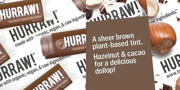Hurraw! Raspberry Tinted, Black Cherry Tinted, Palm