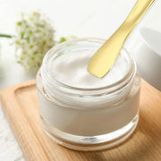 VOCOSTE 3 Pcs Makeup Spatula Mini Spoon, Eye Cream Massage Sticks Beauty Scoop, for Facial Cosmetic Face Cream, Zinc Alloy...