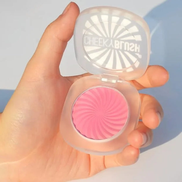 Cheeky Blush Compact for Face Cheeks, Talc Free Blusher Palette, Matte Powder Makeup, Natural Healthy, Mauve Pink Magenta ...
