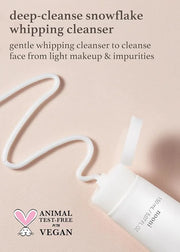 I DEW CARE Hydrogel Eye Patch - Starlit Kitten (5 EA) + NOONI Korean Facial Clenaser - Snowflake Whipping Cleanser 5.07 Fl...