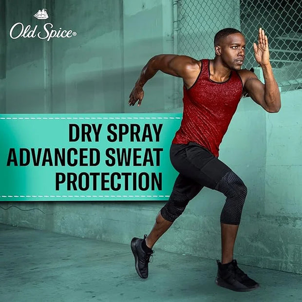 Old Spice Dry Spray Antiperspirant Deodorant for Men, High Endurance, 24/7 Sweat Defense & Odor Protection, 24/7 Freshness...