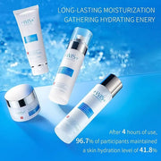'+WIS+ Moisturizing 4-Piece Skin Care Set - with Facial Cleanser, Toner, Lotion, Cream for for Cleansing, Hydration, Repai...