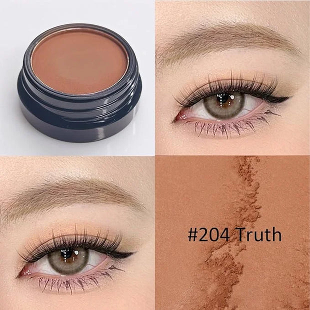 Erinde Single Brown Matte Eyeshadow Palette, High Pigment, High Pigment, Long Lasting, Intense Color, Neutral Nudes Eye Sh...