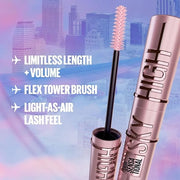 Maybelline Lash Sensational Sky High Washable Mascara Makeup, Volumizing, Lengthening, Defining, Curling, Multiplying, Bui...