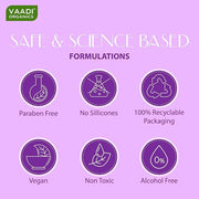Vaadi herbals Natural Under Eye Cream - Almond Oil & Cucumber extract - Reduces the Appearance of Fine Lines and Wrinkles ...