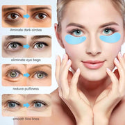 Joez Wonderful Under Eye Patches 5 Pairs, Silicone Reusable Eye Patches, Under Eye Mask for Skin Care Effect to Reduce Wri...
