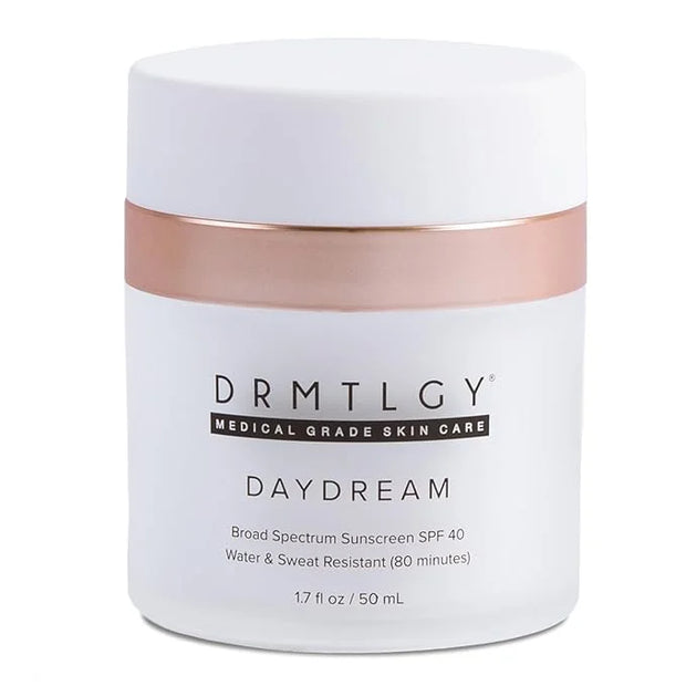 DRMTLGY Day Dream Sunscreen & Face Moisturizer with SPF 40 - Face Sunscreen for Sensitive Skin - Water & Sweat-Resistant w...