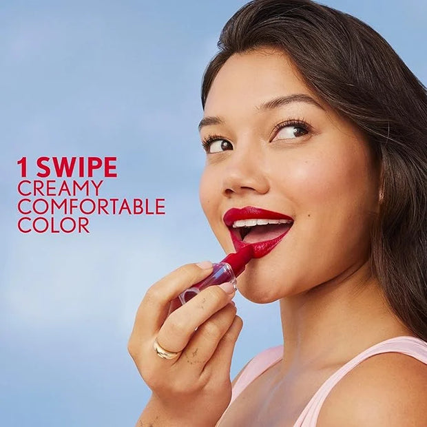 COVERGIRL Clean Lip Color, Sunny Days, Satin Finish, Squalane, Avocado & Aloe, Carmine-Free, Non-Drying, 0.12oz - Product ...