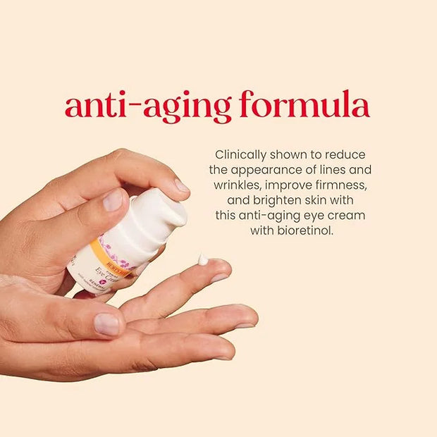 Burt's Bees Renewal Firming Eye Cream With Natural Retinol Alternative, Reduces Appearance of Lines, Wrinkles, Under-Eye C...