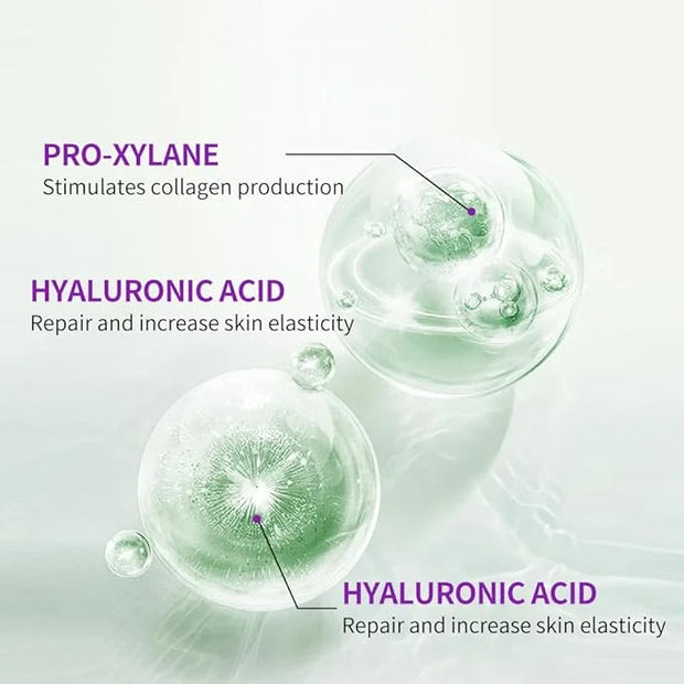 VGO Vitamin C Vitamin E Facial Serum 1.01oz + Eye Repair Cream for Dark Circles & Puffiness 0.5oz - Product Image