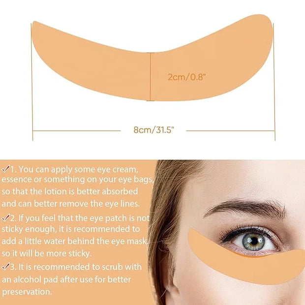 Libeauty Reusable Lash Extension eye pads 3 pairs Eyelash Lift/T-int Under Eye Gel Silicone Pads Patches Kit Soft and Skin...