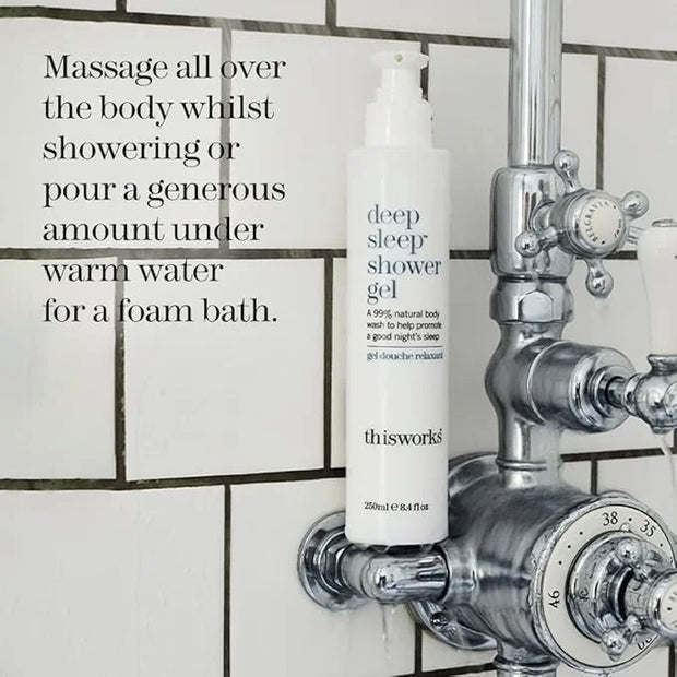 THISWORKS deep sleep shower gel: Calms the Mind and Protects the Skin, 8.4 fl oz (250ml) - Product Image