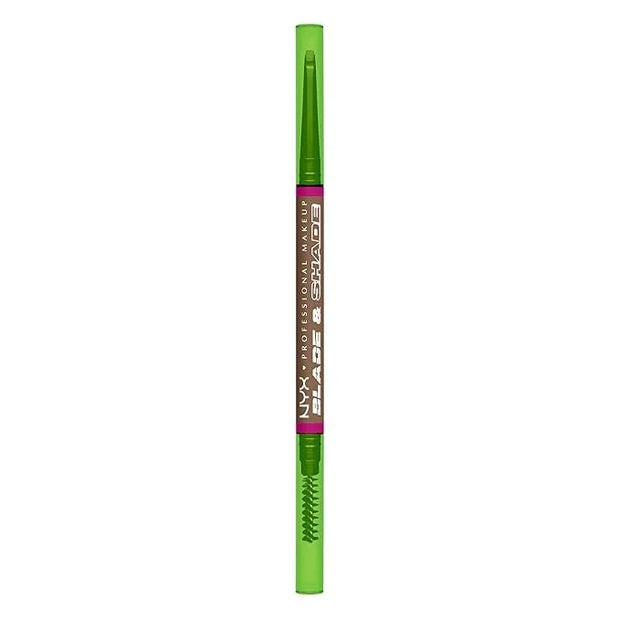 NYX PROFESSIONAL MAKEUP Blade & Shade Brow Pencil, Nano Mechanical Eyebrow Pencil, Up to 16HR Make Up Wear - Taupe - Produ...