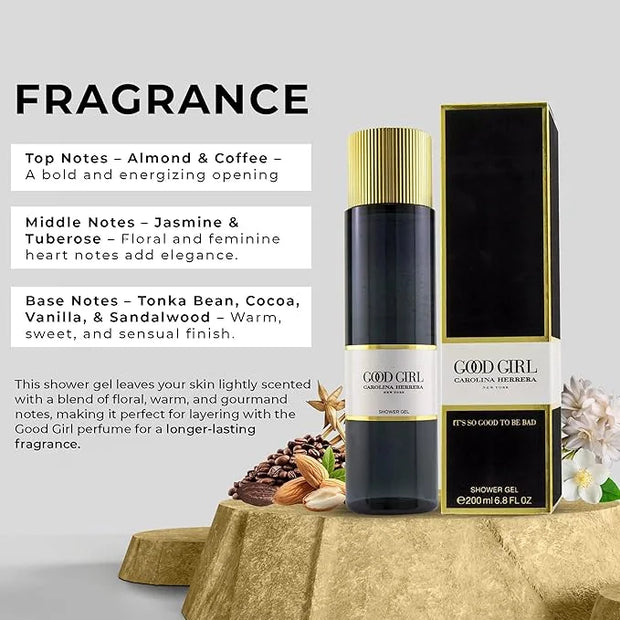 Good Girl by Carolina Herrera for Women 6.8 oz Shower Gel - Product Image