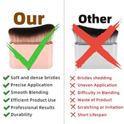 Body Makeup Brush, Self Tanner Brush, Kabuki Brush for Body, Tanning Brush for Tan, Body Makeup Brush for Leg, Bronzer Bru...