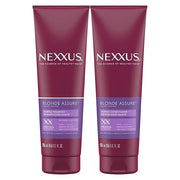 Nexxus Blonde Assure Purple Shampoo & Conditioner Color Assure 2 Pack Blonde, Bleached & Silver Hair Color Shampoo & Condi...