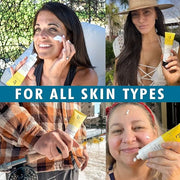 Face Sunscreen SPF 20 - Mineral Sunscreen Face, Reef Friendly Sunscreen With Natural & Organic Ingredients, Biodegradable ...