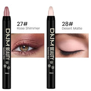 evpct 2Pcs Cream Eyeshadow Sticks Set for Eyes Waterproof, Sand Rose Shimmer Desert Matte Eye shadow Stick Pencil Pen Bulk...
