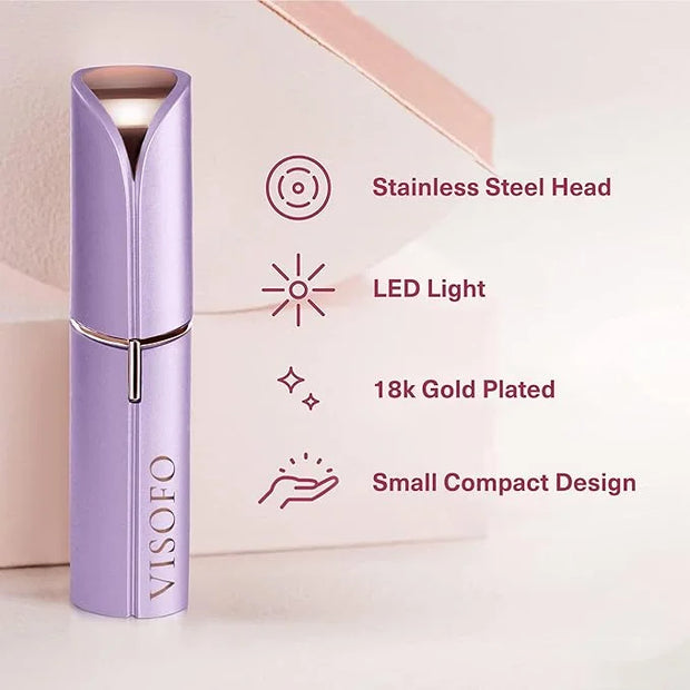 Facial Hair Removal for Women | Electric Razor Device Small Mustache Dermaplaning Remover Tools Tweezers Epilator Trimmer ...