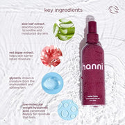 HANNI Water Balm Hydrating Body Mist, Moisturizer Spray with Hyaluronic Acid for All Skin Types, Lotion Replacement, 200 m...