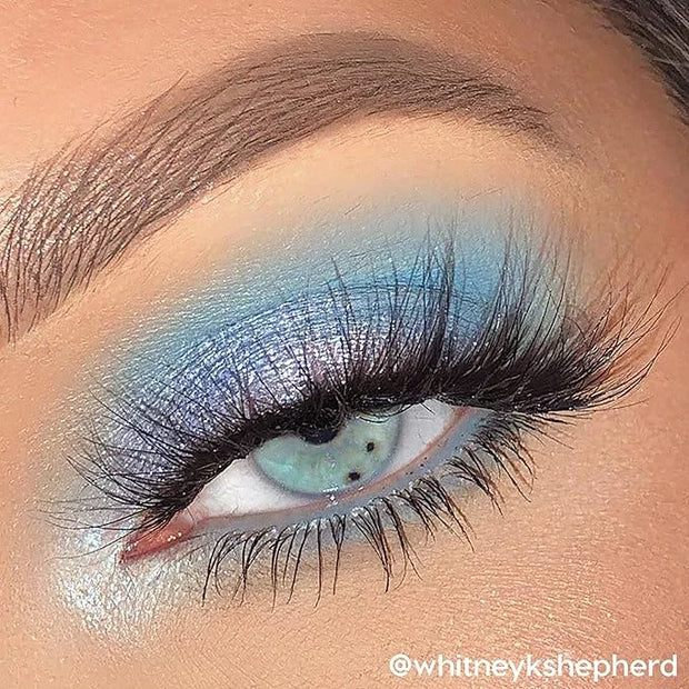 ColourPop Blue Moon Eyeshadow Palette - Monochromatic Blue Shadow Palette with Matte, Metallic and Duochrome Finishes - Hi...