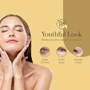 24k Gold & Collagen Under Eye Cream - Hydrating, Firming & Anti-Aging - Dermatologist Tested, Clean Beauty & Cruelty-Free ...