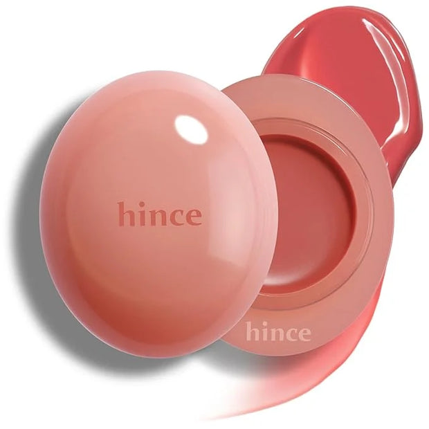 HINCE Raw Glow Dewy Ball - Tinted Lip Balm, Jelly Gloss Glow, Shine and Hydration, Lip & Blush Multiuse, Vegan, 0.12 oz. (...