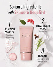 KAHI Wrinkle Bounce Essential Korean Sun Screen Face Moisturizer with SPF 50 + PA++++ Sun Block Daily Moisturizer with SPF...