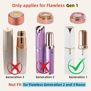 Facial Hair Remover Replacement Heads - Gen 1 Compatible with Finishing Touch Flawless Hair Remover Tool for Women Easy Fa...
