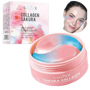 Under Eye Patches - 60 Pcs Eye Mask Anti-Aging Collagen Hyaluronic Acid Moisturizing Under Eye Mask for Removing Dark Circ...