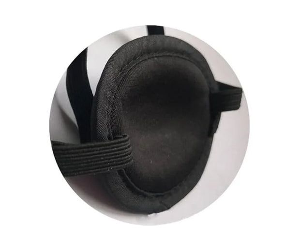 Black Eyepatch-Comfortable Adjustable Concave Shape Single Eye Mask Amblyopia Corrected Visual Acuity Recovery Eye Patch M...