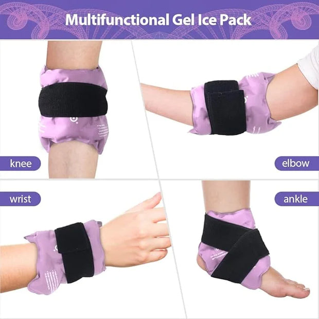 NEWGO Bundle of Cold Eye Mask and Ankle Ice Wrap - Product Image