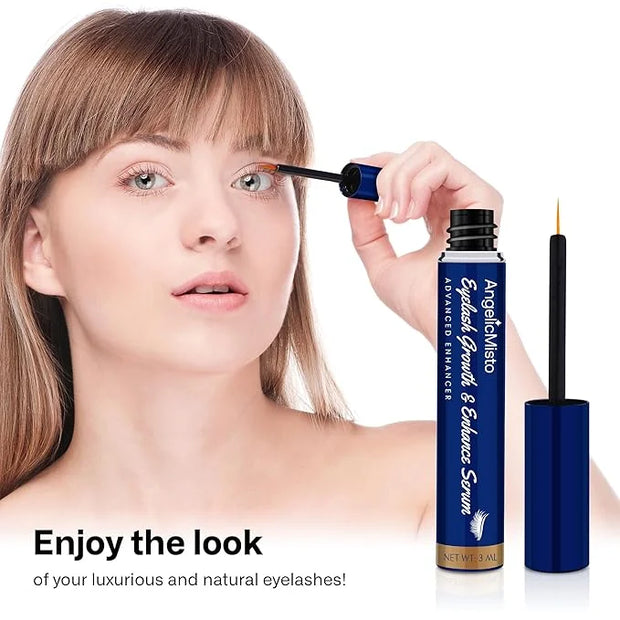 Eyelash Growth Serum: Eyelash Serum to Grow Lashes in 4 Weeks, for Longer & Fuller Eyelashes, 3ML - Product Image