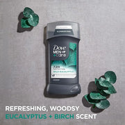 Dove Men+Care Aluminum Free 3 Pack Wild Eucalyptus Deodorant for Men 3 oz - Product Image