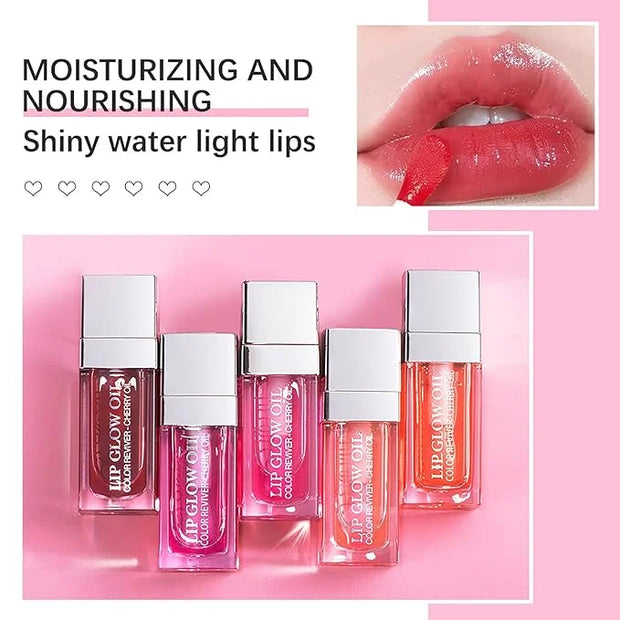 Lip Oil Hydrating Tinted Lip Balm,