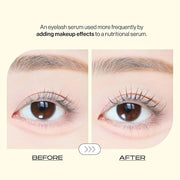 ENTROPY MAKEUP Brow & Lash Enhance Boost Serum - Eyelash Growth Serum for Fuller Lashes & Brows, Biotin & Madecassoside No...