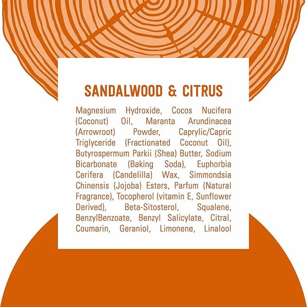 Schmidt's Aluminum-Free Vegan Deodorant Sandalwood & Citrus for Women and Men, with 24 Hour Odor Protection, Natural Ingre...