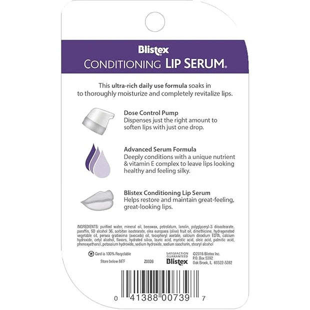Blistex Conditioning Lip Serum Moisturizer (Pack