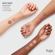 Kaja Beauty Bento Collection - Bouncy Eyeshadow Trio | Peach Orange Tones, Travel Size, 02 Orange Blossom, 2019 Allure Bes...