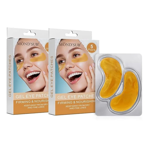 MOND'SUB Premium Under Eye Patches, Gel Eye Patches Hydrating & Refresh for Puffy Eyes, Under Eye Bags & Dark Circles, Nat...