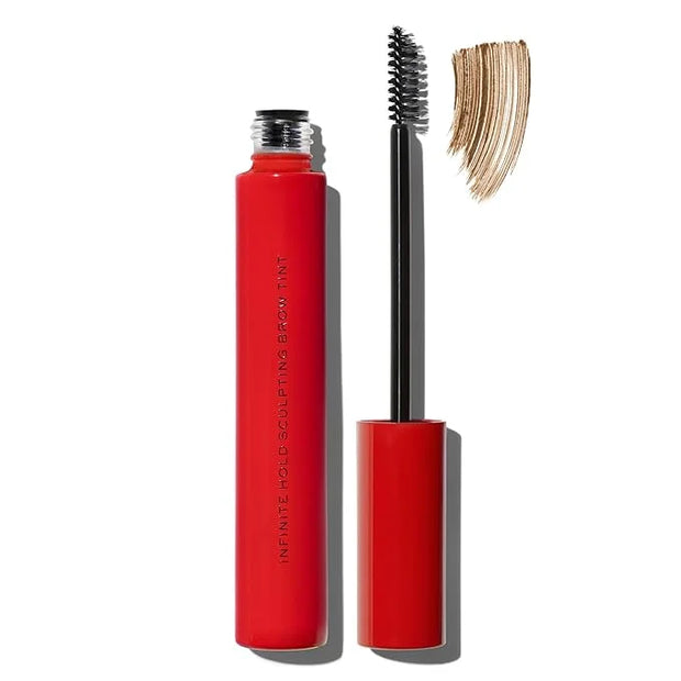 MAKE Beauty Infinite Hold Brow Tint. Taupe Eyebrow Gel with Brush. Sculpt, Define, and Set Eyebrows - All-Day Wear - Produ...