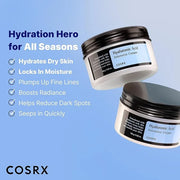 COSRX Hyaluronic Acid Moisturizing Cream, Long-lasting Hydration, Rich Moisturizer for Sensitive Skin 3.52 oz / 100g, Kore...