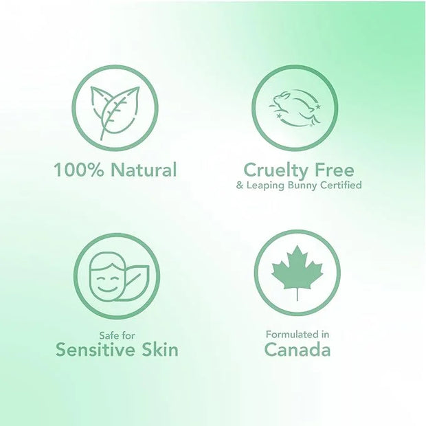 Lip Balm Peppermint Set of 3, Natural