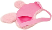 Honbay Plush Rabbit Sleeping Eye Mask Cute Cartoon Animal Eye Mask for Little Girls (Pink) - Product Image