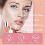 Lip Oil Hydrating Tinted Lip Balm,