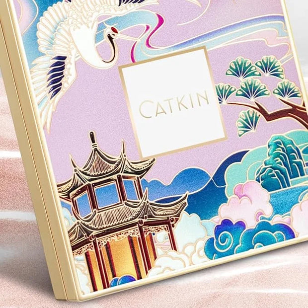 CATKIN Cheek Blush Bake Shimmer Pink Peach Multi Blusher Natural Powder Palette 10g (C04 Shimmer) - Product Image